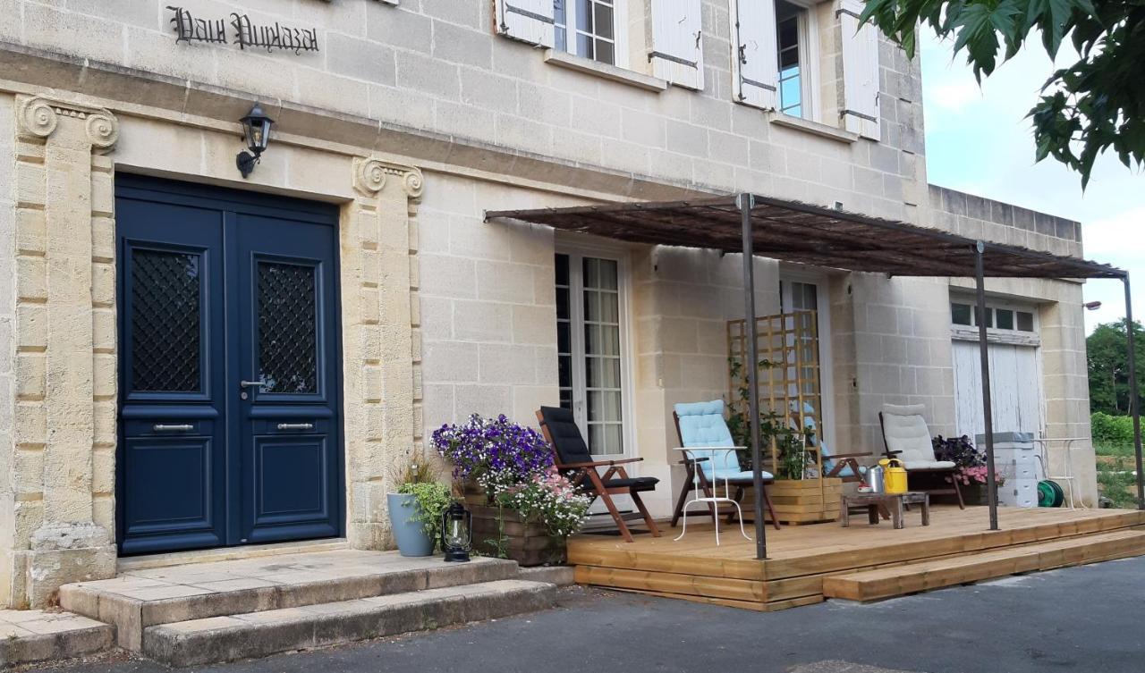 Bed and Breakfast A L'Ombre De La Treille -Proche Saint-Emilion Экстерьер фото
