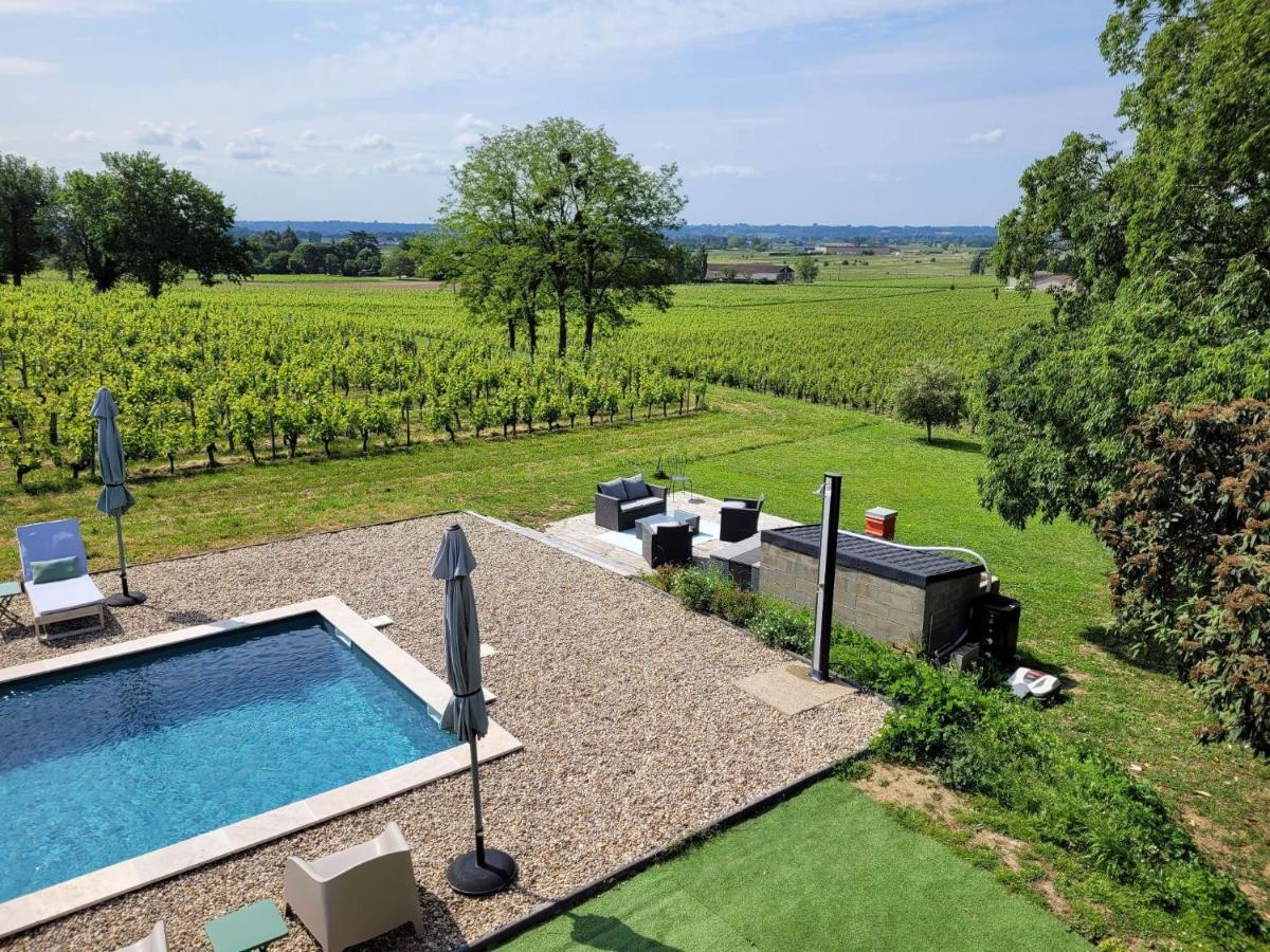 Bed and Breakfast A L'Ombre De La Treille -Proche Saint-Emilion Экстерьер фото